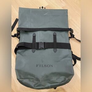 Dry Filson duffle bag